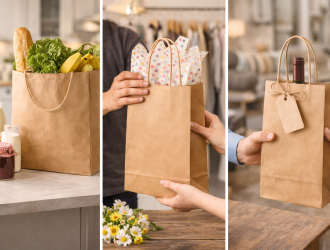 Tři možnosti použití papírové tašky