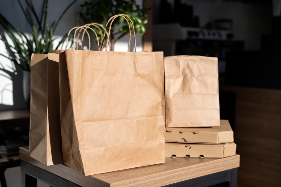 front-view-packed-food-prepared-takeaway